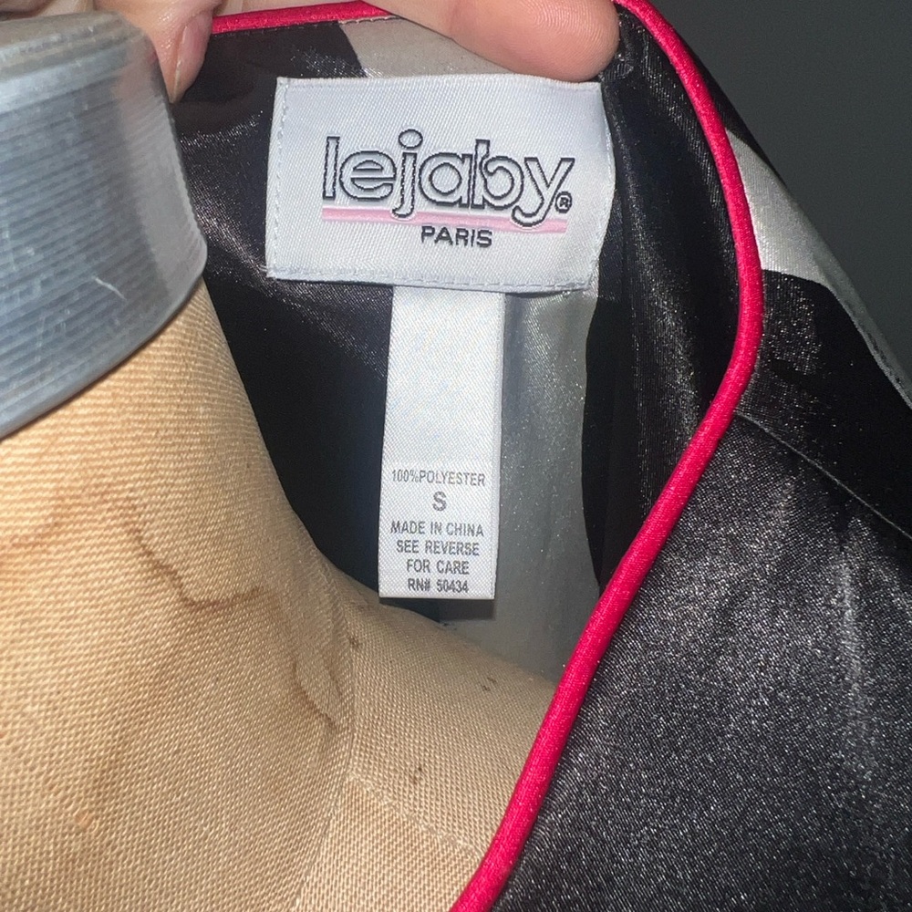 Lejaby Satin Chemise Robe and House Coat- Women's Intimates - Picture 7 of 8